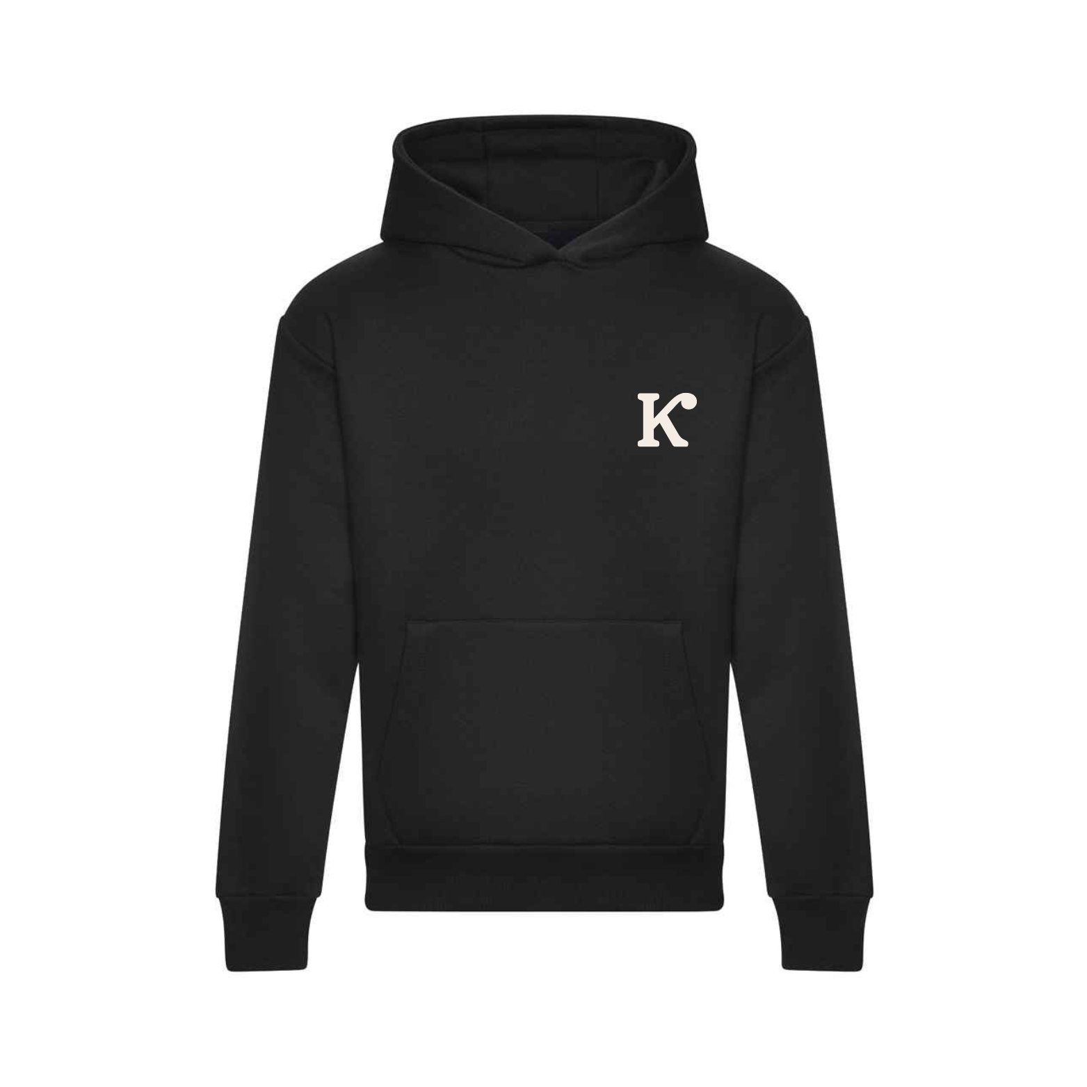Wildheart Weighted Hoodie - Deep Black
