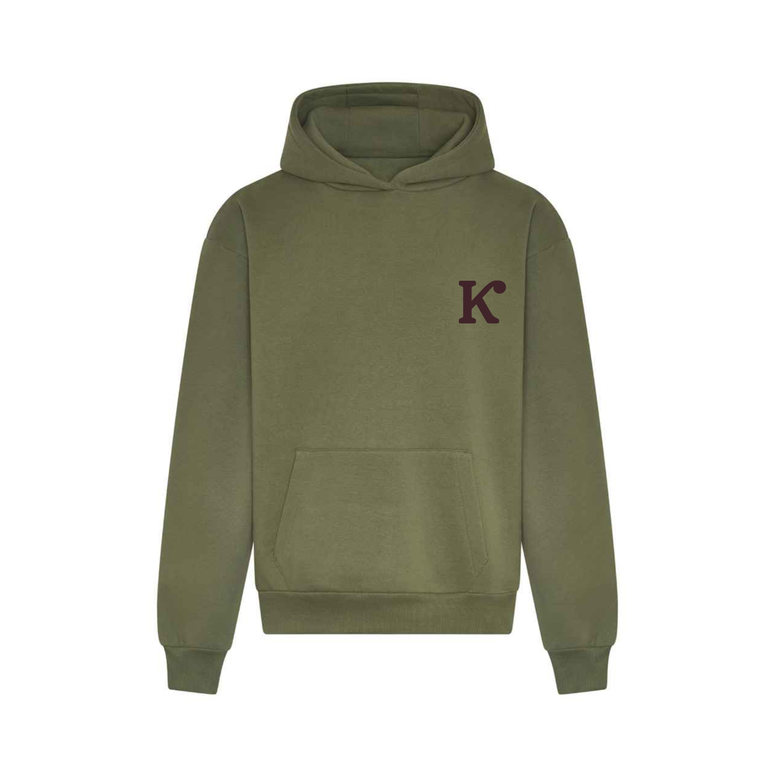 Wildheart Weighted Hoodie - Earthy Green