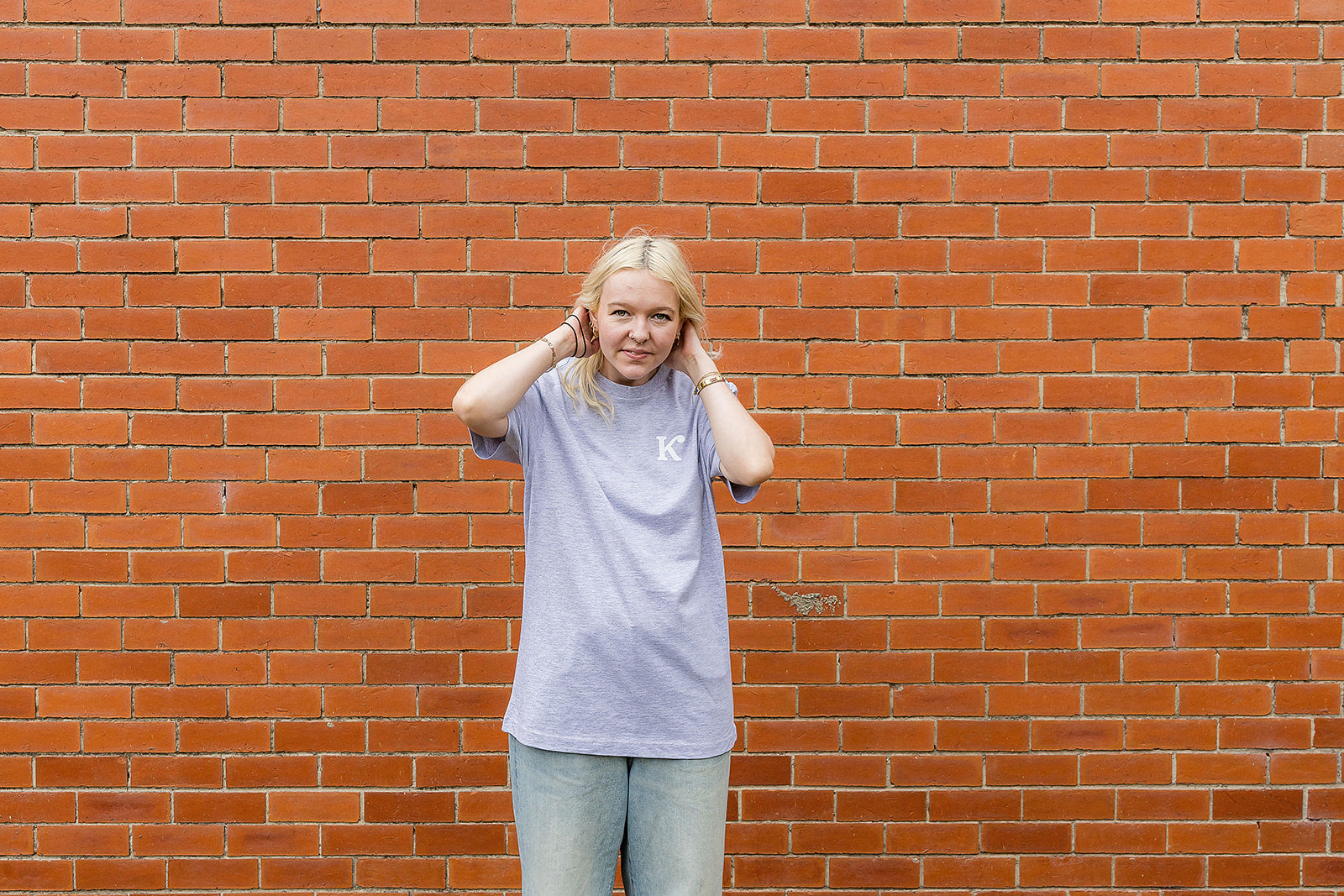 Easy Now Relaxed Fit Tee - Heather Grey