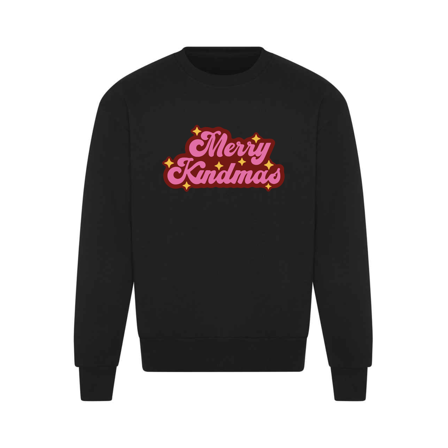 Merry Kindmas Sweatshirt - Deep Black