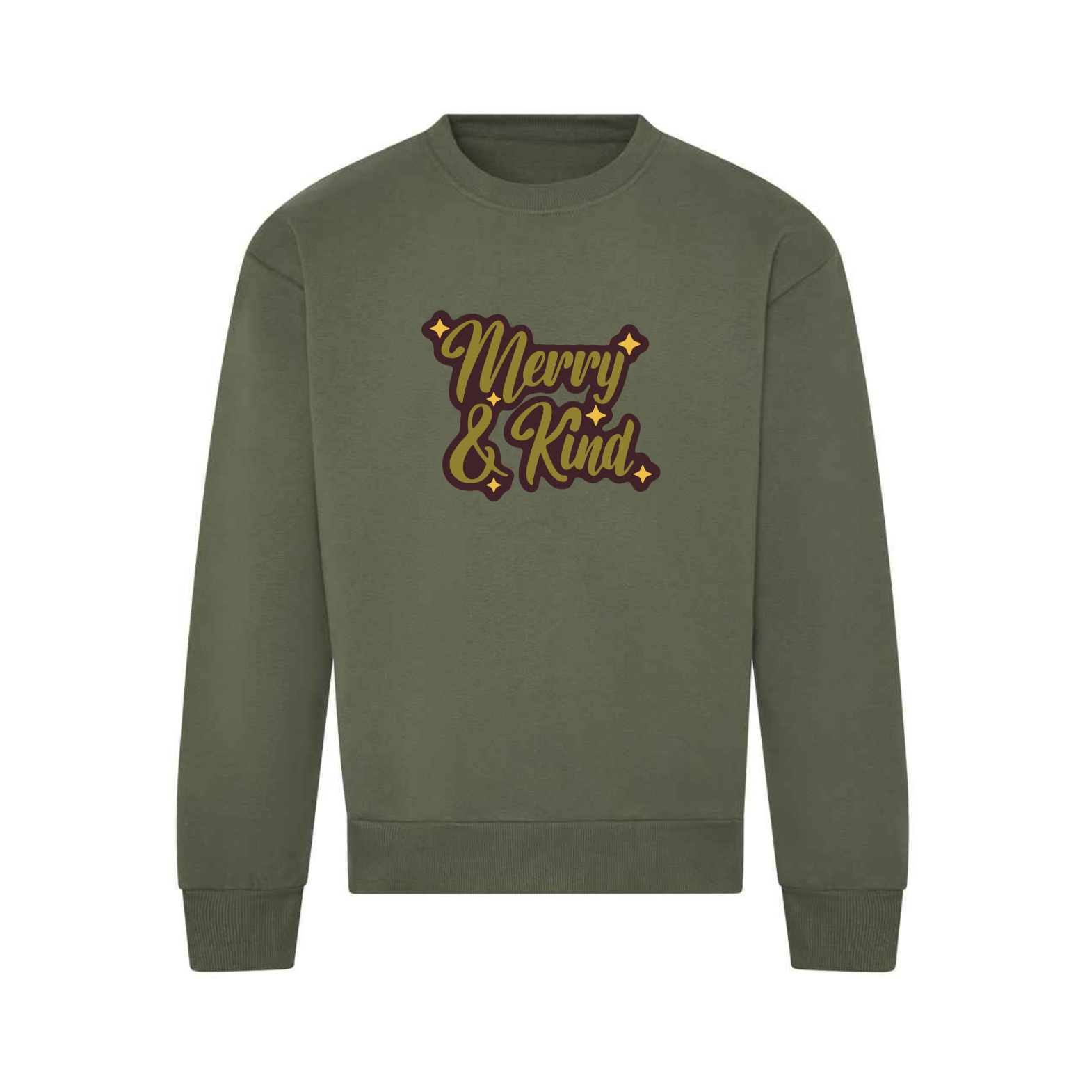 Merry & Kind Sweatshirt - Earthy Green