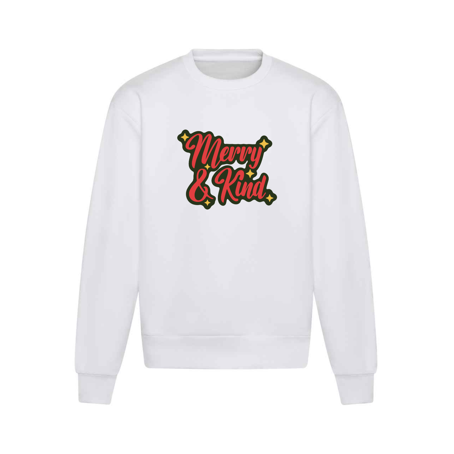 Merry & Kind Sweatshirt - Arctic White