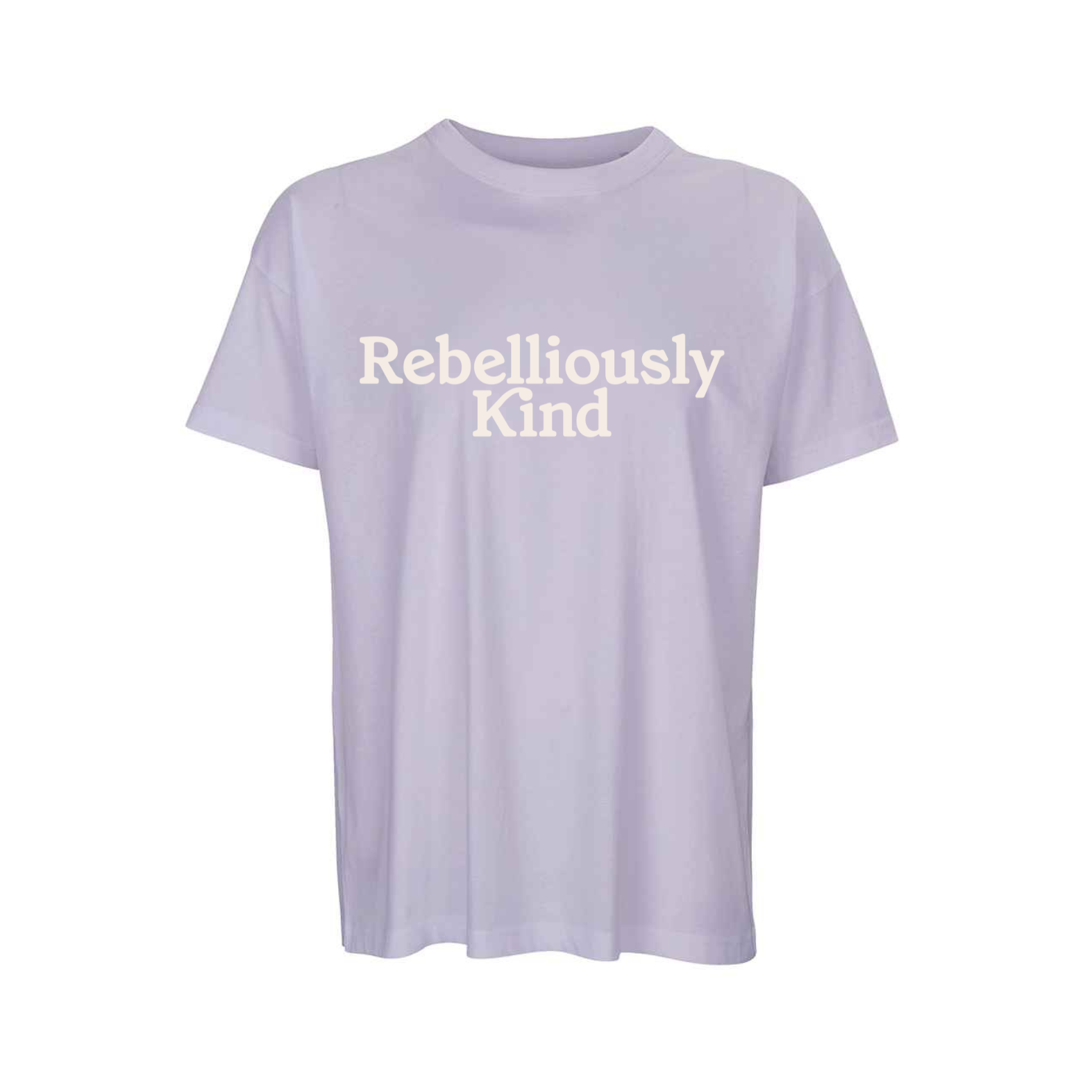 Bigheart Oversized T-shirt - Lilac