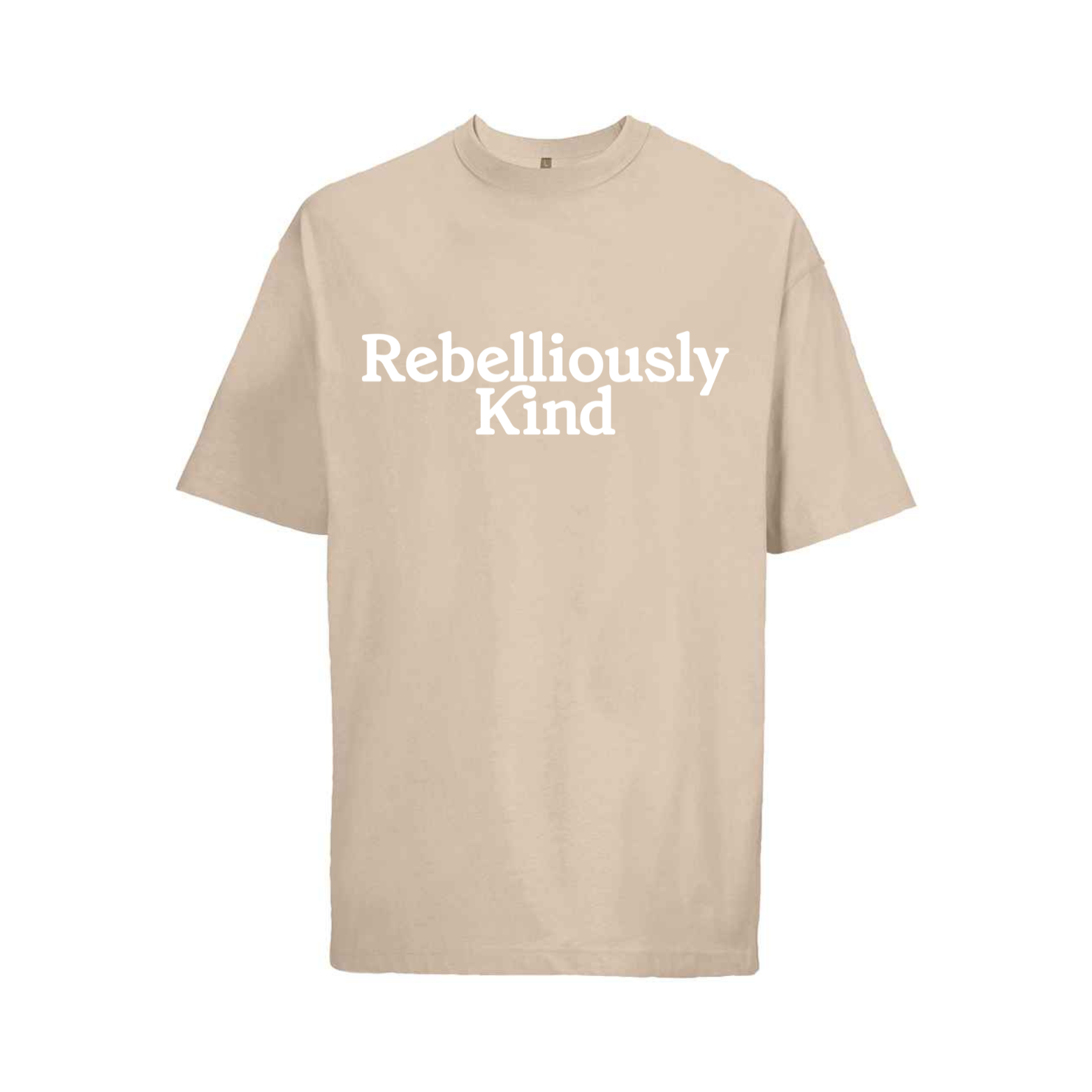 Bigheart Oversized T-shirt - Linen